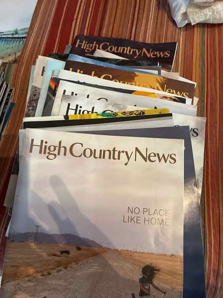 Photo of free High Country News mags (gunbarrel) #1