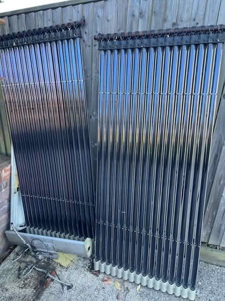 Photo of free 2x solar thermal panels (Battle TN33) #1