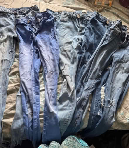 Photo of free Ripped blue jeans (The Camp AL1) #1