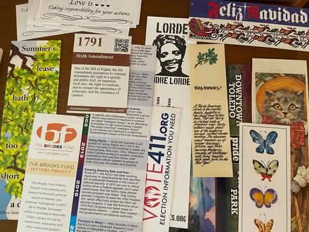 Photo of free Bookmarks (Ann Arbor Northwest Side) #1
