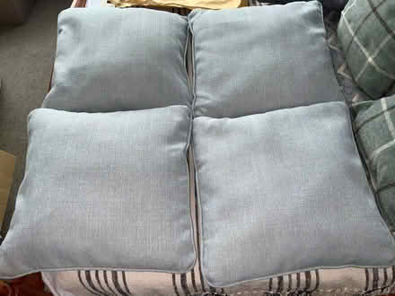 Photo of free 4 Square Medium cushions ( cushions with inserts) (Kendal LA9) #1