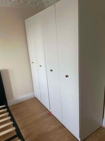 Photo of free 2 Three seater black sofa, 3 Double wardrobe, 2 double bed f (Langley SL3) #4