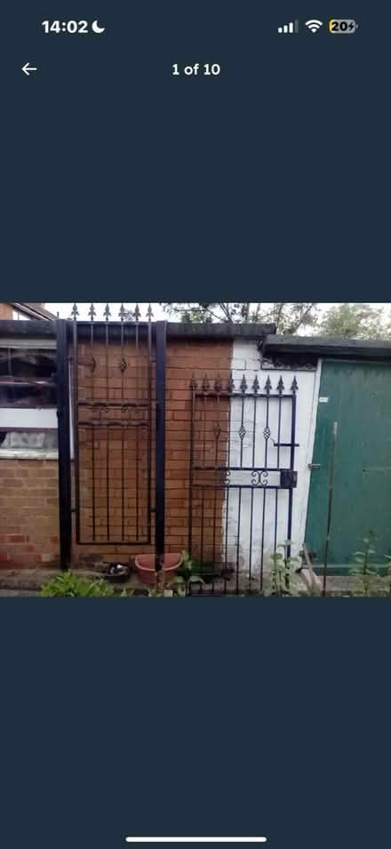 Photo of Garden Gate With Lock & Key (Rotherham S60) #1