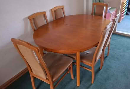 Photo of free Extendable dining table and 6 chairs (Sherwood TN2) #4