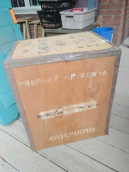 Photo of free Vintage bulk tea chest (Danfirth) #1