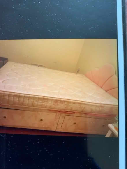 Photo of free Double Bed with 4 drawers storage (Ebbw Vale NP23) #2