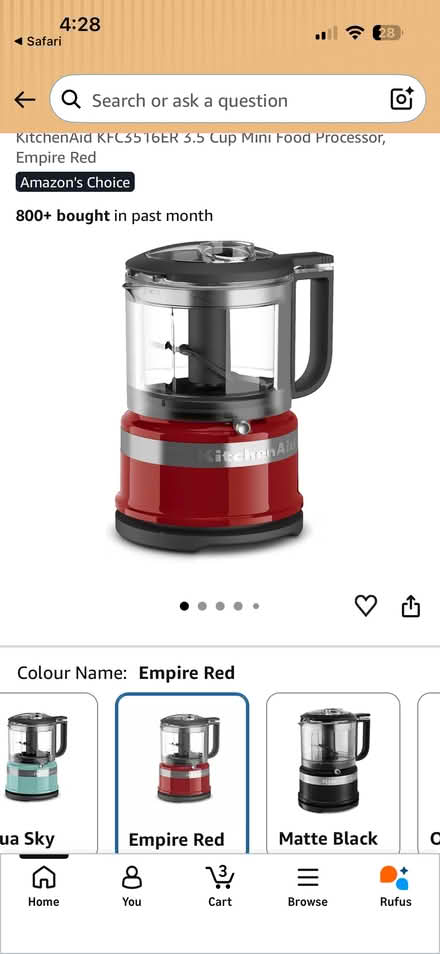 Photo of free KitchenAid mini food processor (Kanata Lakes) #3