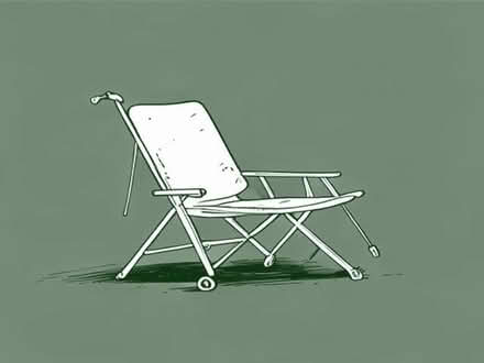 Photo of Camping/fishing chair (Flitch Green CM6) #1