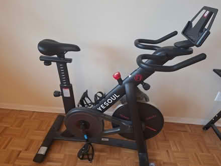 Photo of free 2 desks, 2 couches, exercise bike (Yonge and Eglinton) #3