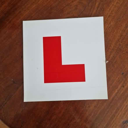 Photo of free magnetic l car plate (Combe Down BA2) #1