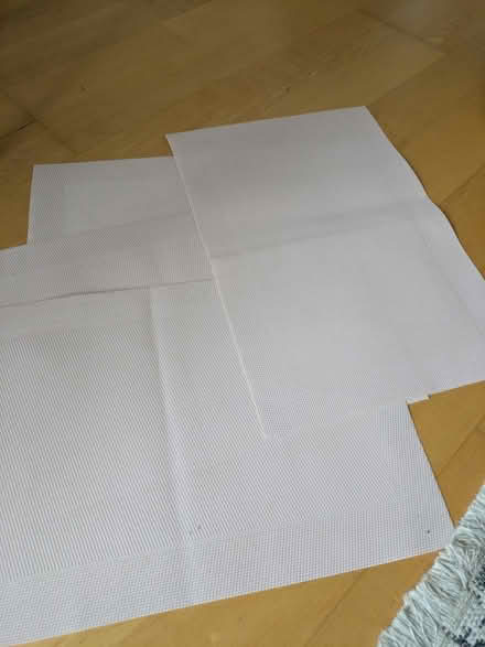 Photo of free Four Blush Pink Wipeable Placemats (Wincheap CT1) #2
