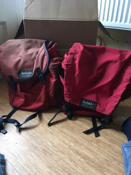 Photo of free Bicycle panniers, pair (Frenchwood PR1) #1
