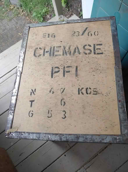 Photo of free Vintage bulk tea chest (Danfirth) #2