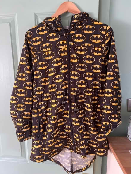 Photo of free Batman Raincoat. Adult. Small? Good condition (Southsea PO4) #1