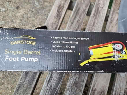 Photo of free Foot Pump (Markeaton DE22) #2