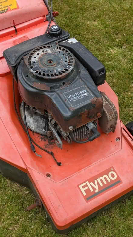 Photo of free Flymo petrol lawn mowerr (PR2 fulwood) #2