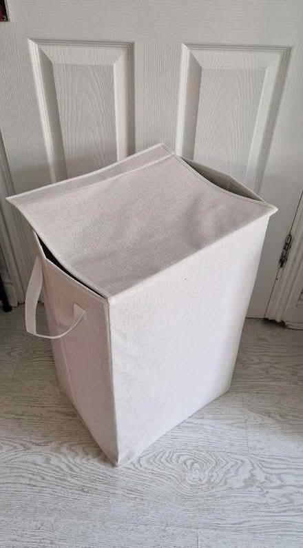 Photo of free Laundry Basket Folding Bin Bag Hamper With Lid 72L (South Norwood SE25) #1