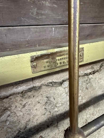 Photo of free Brass Bed Frame- twin (Edgemont PA) #2