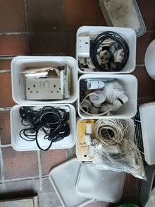 Photo of free Various electrical parts (Leatherhead KT22) #2