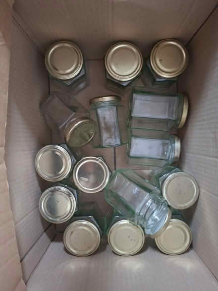 Photo of free Assorted Jars - large & hexagonal (Windlesham (GU20)) #1