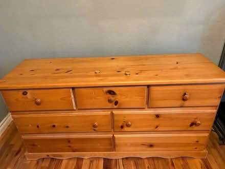 Photo of free Pine dresser (Saanich, Glanford area.) #1