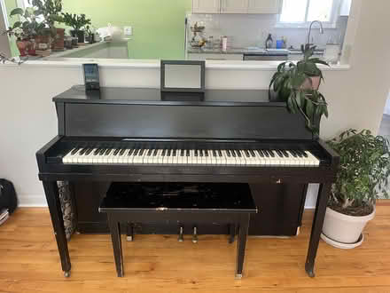 Photo of free Piano (Holly/spinet) (Grove Rd and Harris) #1