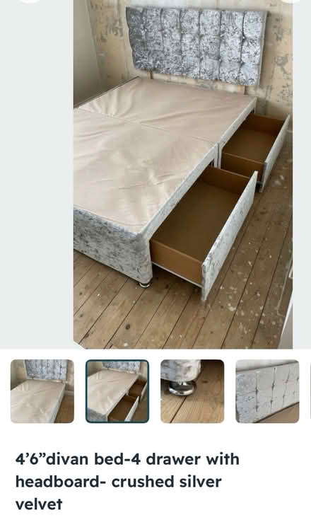 Photo of free 4’6” divan bed (Knaresborough HG5) #1