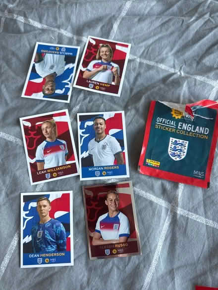 Photo of free M&S football stickers (NG1 Centre) #1