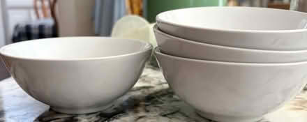 Photo of free 4 small 1 cup (level) bowls (Danvers near 62/128/35) #1