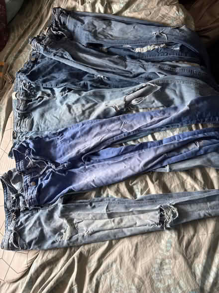 Photo of free Ripped blue jeans (The Camp AL1) #2