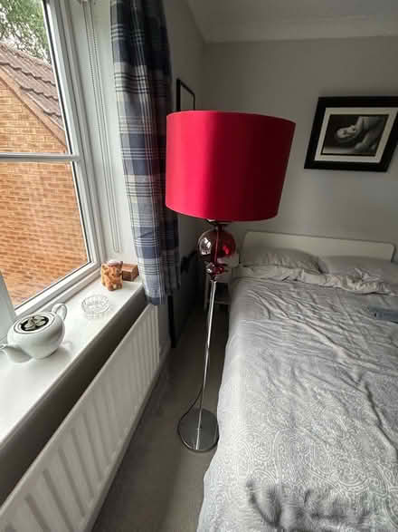 Photo of free Red Standard Lamp from Next (Sileby LE12) #2