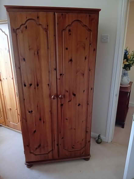 Photo of free Two Wood Grain Wardrobes (Penrhyn Geiriol, T. B LL65 2YW) #1