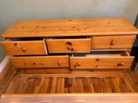 Photo of free Pine dresser (Saanich, Glanford area.) #2