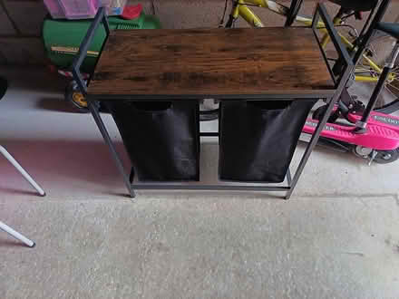 Photo of free Double laundry basket (Brailsford DE6) #1
