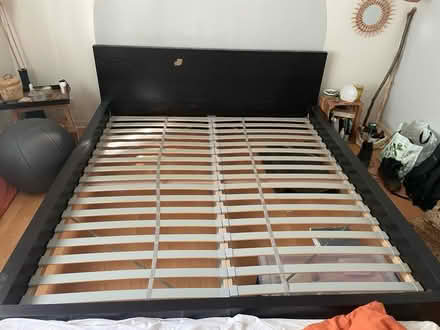Photo of free Super King size bed frame-from ikea (Acton W3) #2