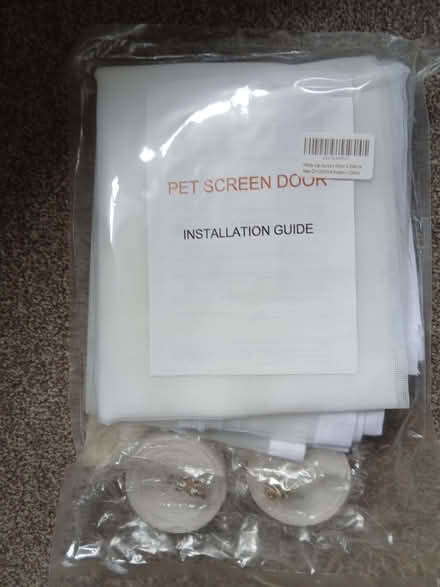 Photo of free pet screen door kit (Ram Corner GU1) #1