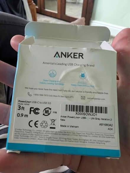 Photo of free Anker USB C cable (Duddingston, EH8) #2