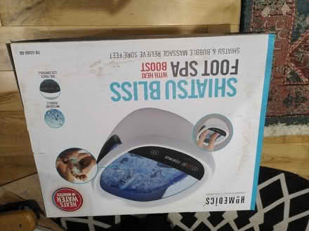 Photo of free Foot Spa (Still in box but used a few times) (Surrey Quays SE16) #1