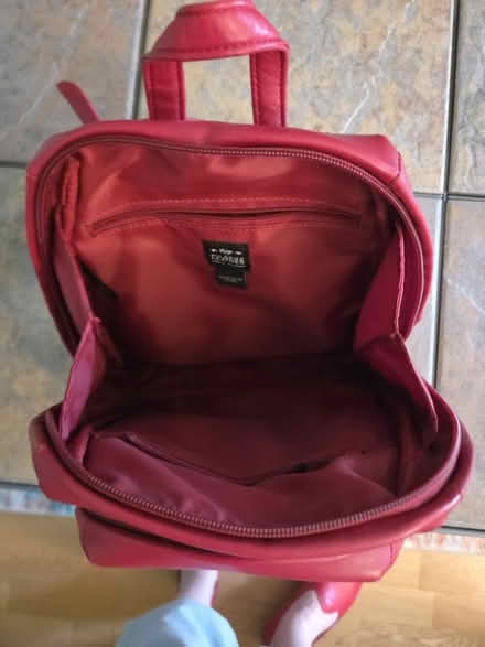 Photo of free Red backpack purse (Glenview near Northbrook) #3