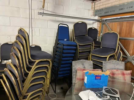 Photo of free Blue Chairs (Woodlands SO40) #2