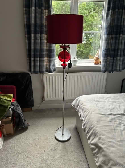 Photo of free Red Standard Lamp from Next (Sileby LE12) #1