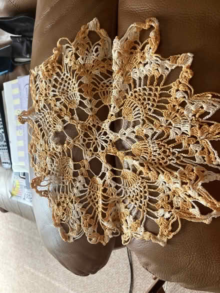 Photo of free Crocheted doily (Rothley LE7) #1