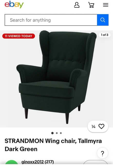 Photo of free Armchair and footstool (Burgess Hill) #4