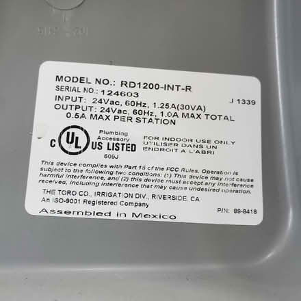 Photo of free Irritol Irrigation Manager (Rancho Cucamonga) #3