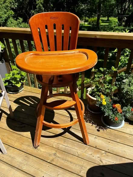Photo of free 2 high chairs (Kirkendall South) #2