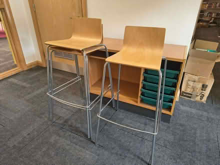 Photo of free 3 tall chairs (Wellington TF1) #1