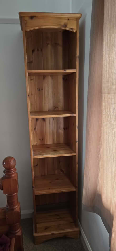 Photo of free Tall wooden bookcase (BN22) #1