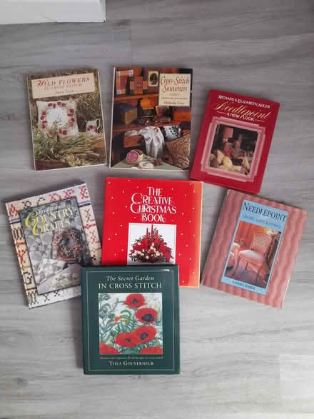 Photo of free Criss stitch, needlepoint and craft books (Whitnash CV31) #1