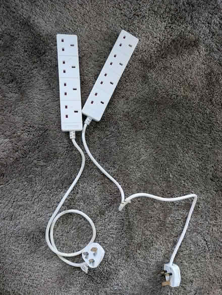 Photo of free Short 4-plug extension cables (x2) (Duddingston, EH8) #1