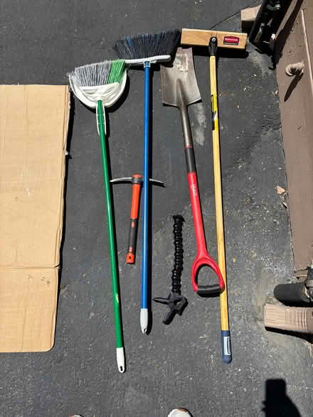 Photo of free Tools brooms shovel (Walnut Creek) #1